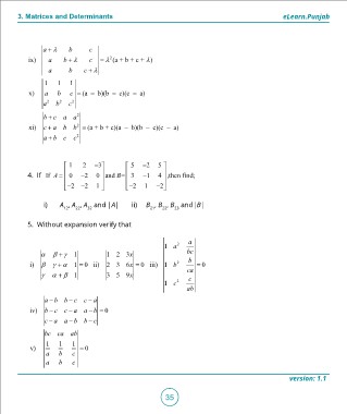 Page 35 11 Math 3 Matrices And Determinants