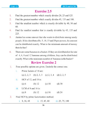 HCF of 20, 25 and 30  How to Find HCF of 20, 25 and 30